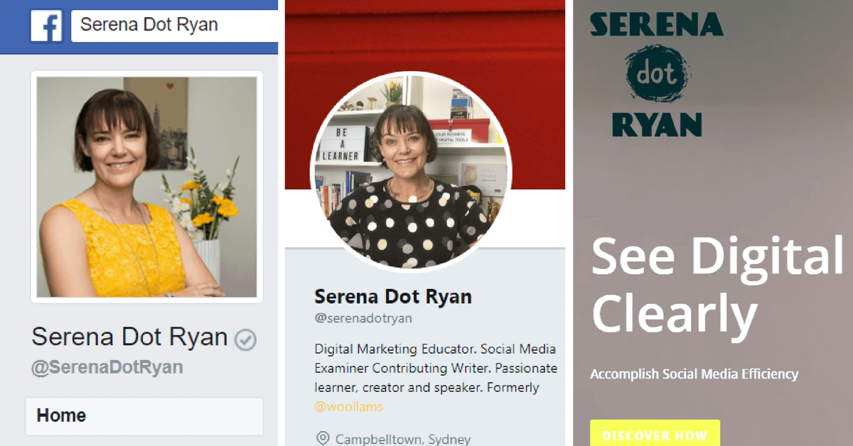 Serena Dot Ryan - Leverage Your Online Presence